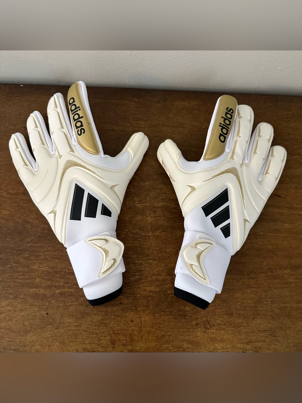 Adidas Football Copa Goalkeeper Gloves PRO PC Men’s Size 11.5 White JZ5795